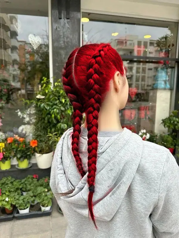 30 مدل بافت مو قرمز دخترانه | یه انتخاب ساده که ساده نیست! 24 Red hair texture 20