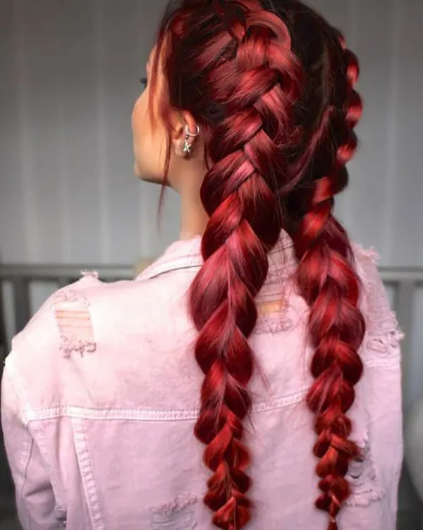 30 مدل بافت مو قرمز دخترانه | یه انتخاب ساده که ساده نیست! 29 Red hair texture 27