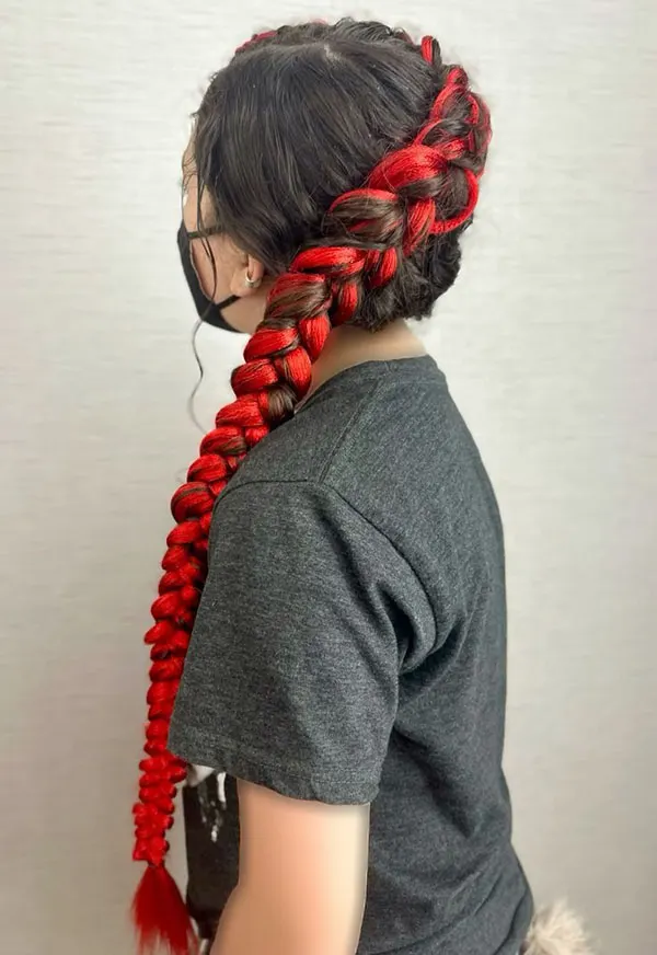 30 مدل بافت مو قرمز دخترانه | یه انتخاب ساده که ساده نیست! 6 Red hair texture 3