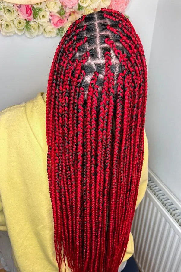 30 مدل بافت مو قرمز دخترانه | یه انتخاب ساده که ساده نیست! 10 Red hair texture 5