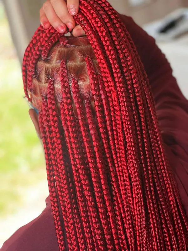 30 مدل بافت مو قرمز دخترانه | یه انتخاب ساده که ساده نیست! 11 Red hair texture 9