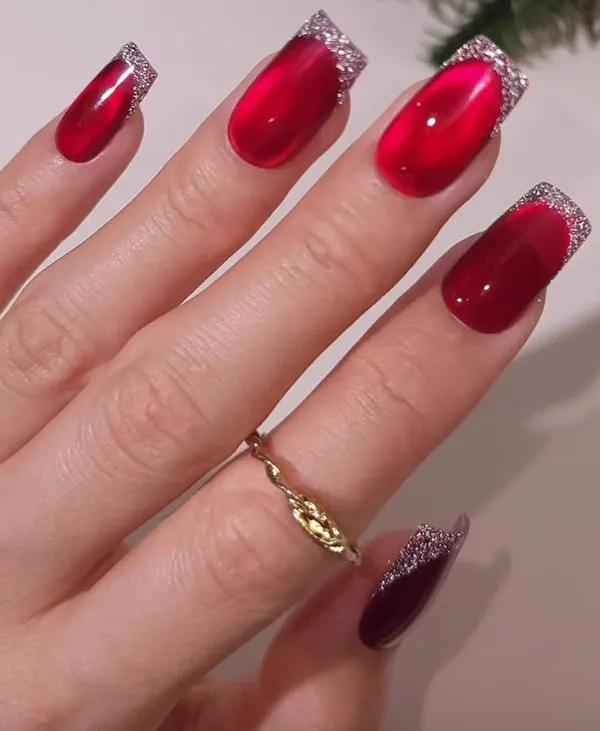 Red nail polish 1