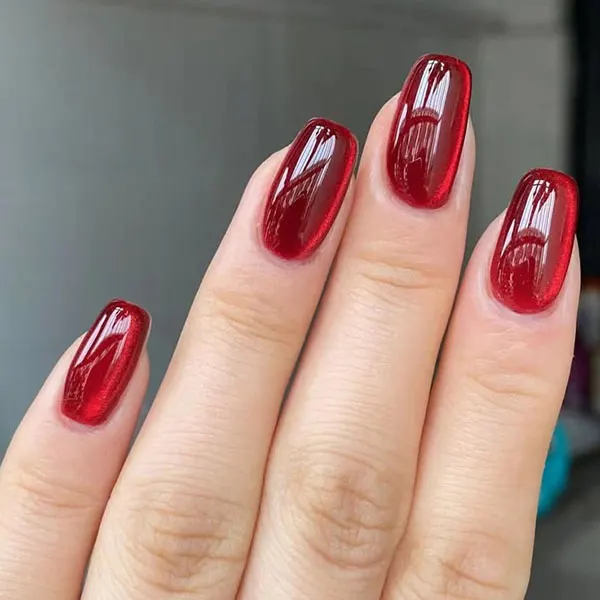 Red nail polish 11