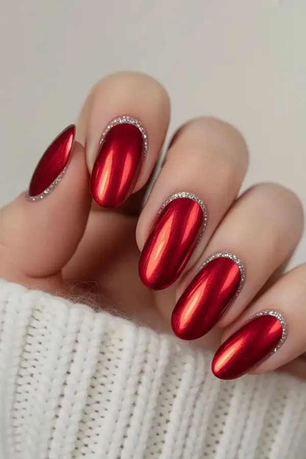 Red nail polish 12