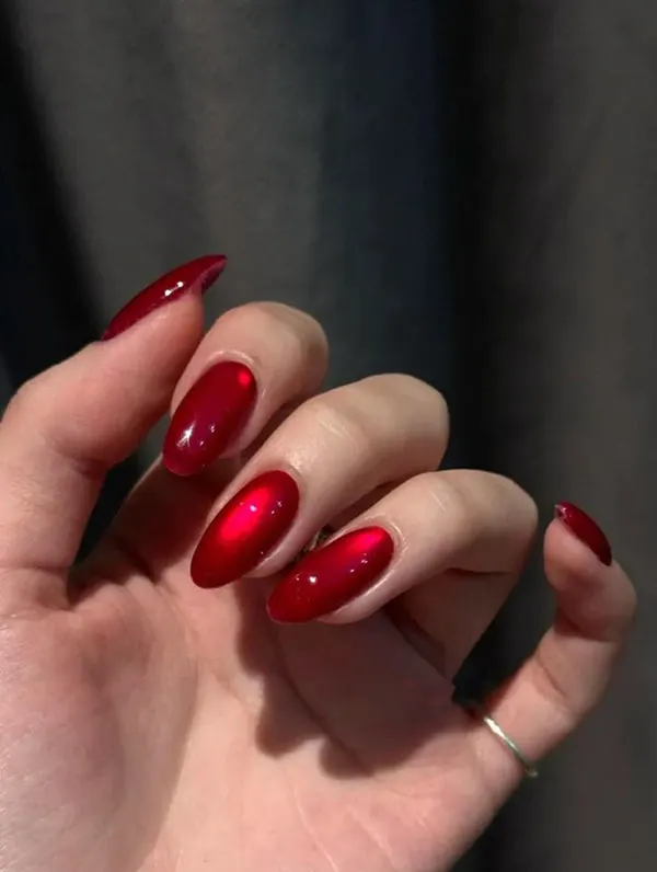 Red nail polish 17