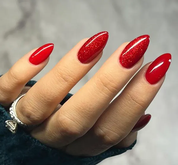 Red nail polish 23