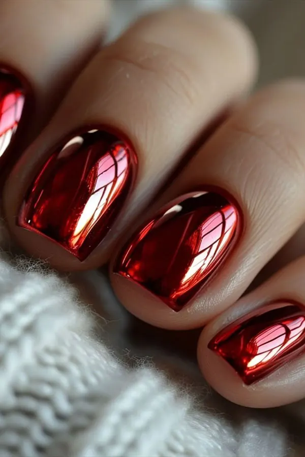 Red nail polish 3
