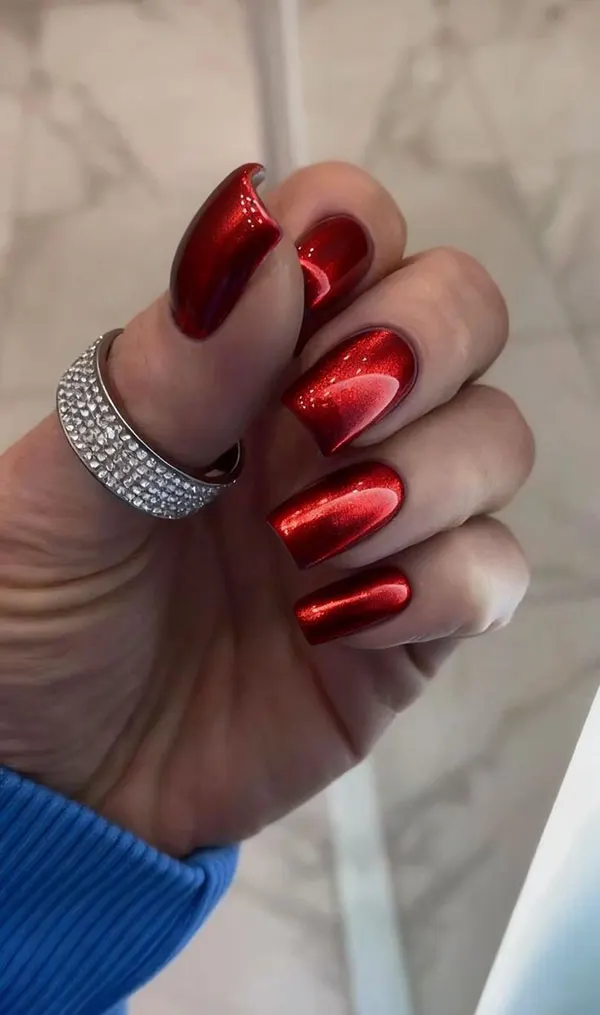 Red nail polish 8