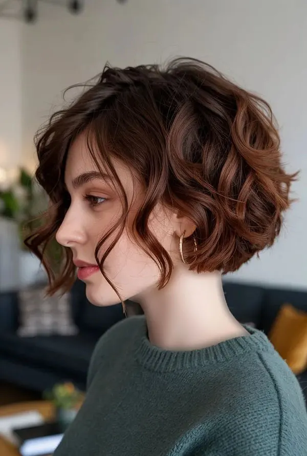 Short curly hairstyle 19