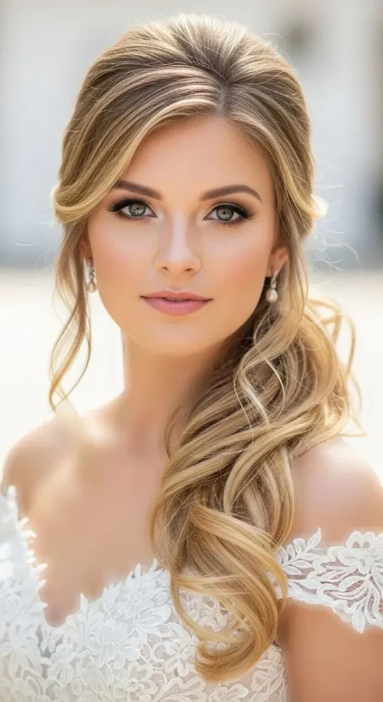 Side part hairstyle 12