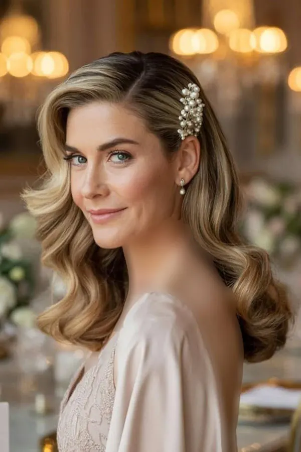 Side part hairstyle 26