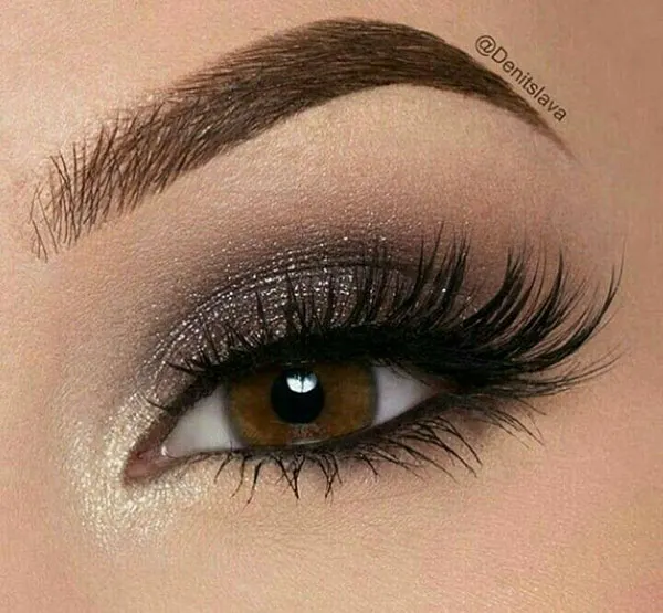 Simple black eyeshadow 28