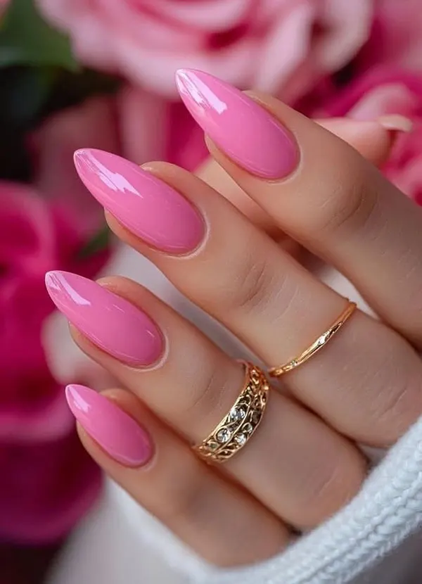 Simple girls nail design 3