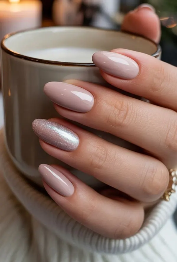 Simple girls nail design 32