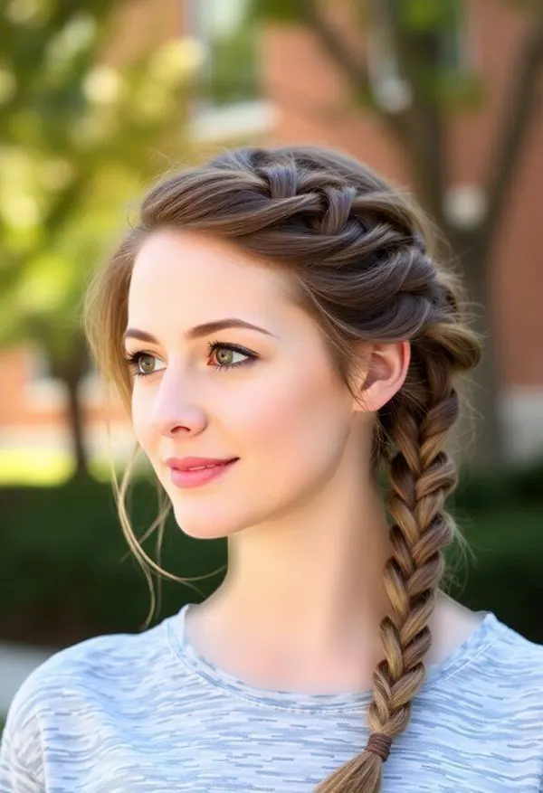 Simple hair texture 1