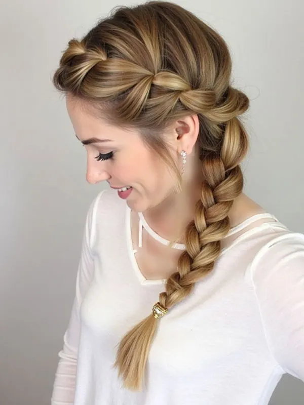 Simple hair texture 14