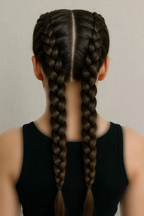 Simple hair texture 18