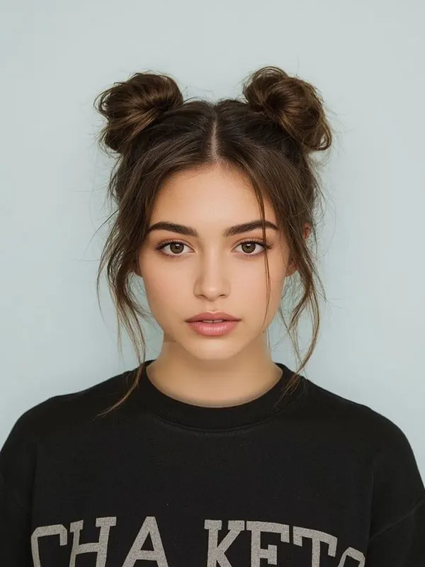 Simple hairstyle photo 11
