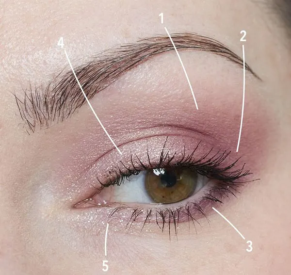 مدل سایه چشم صورتی ساده 2026؛ استایلی دخترانه که این روزها وایرال شده! 13 Simple pink eyeshadow model 30