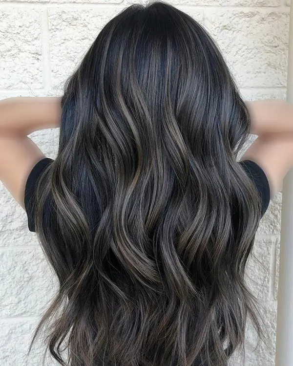 34 ایده رنگ مو دودی بدون دکلره؛ خنک و شیک، بدون ریسک سوختن مو! 14 Smoky hair color without bleach 10