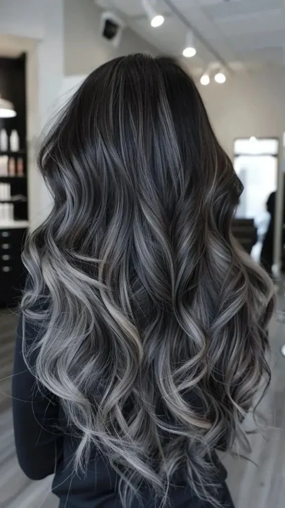 34 ایده رنگ مو دودی بدون دکلره؛ خنک و شیک، بدون ریسک سوختن مو! 21 Smoky hair color without bleach 20