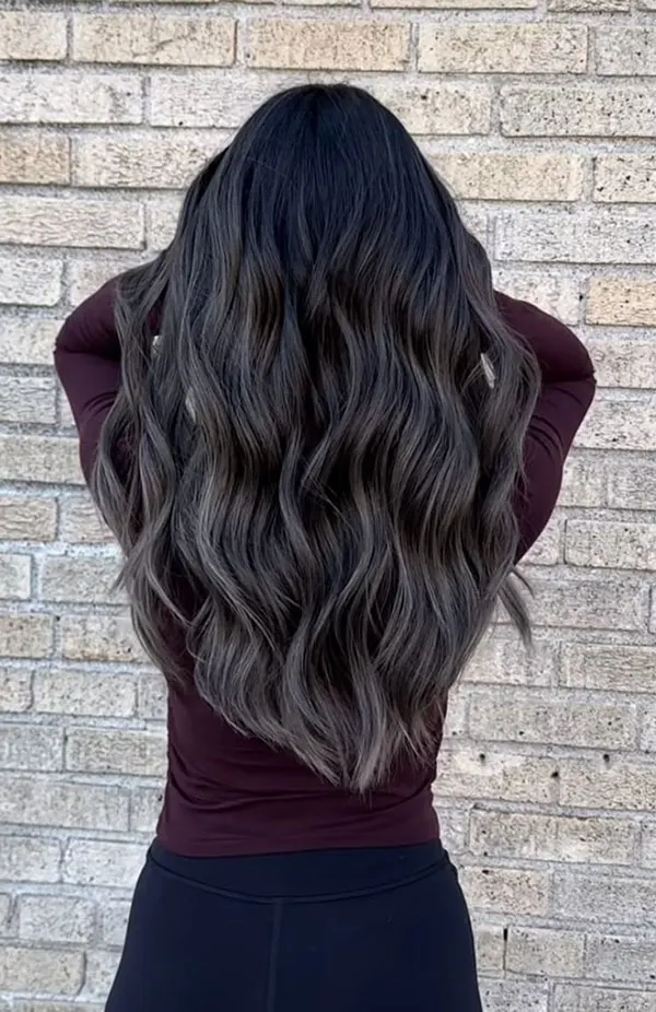 34 ایده رنگ مو دودی بدون دکلره؛ خنک و شیک، بدون ریسک سوختن مو! 30 Smoky hair color without bleach 29