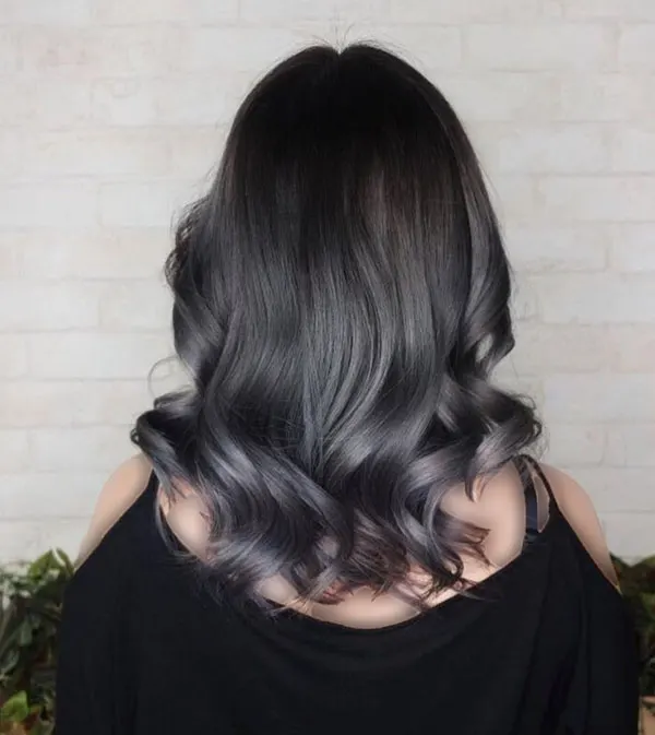 34 ایده رنگ مو دودی بدون دکلره؛ خنک و شیک، بدون ریسک سوختن مو! 10 Smoky hair color without bleach 9