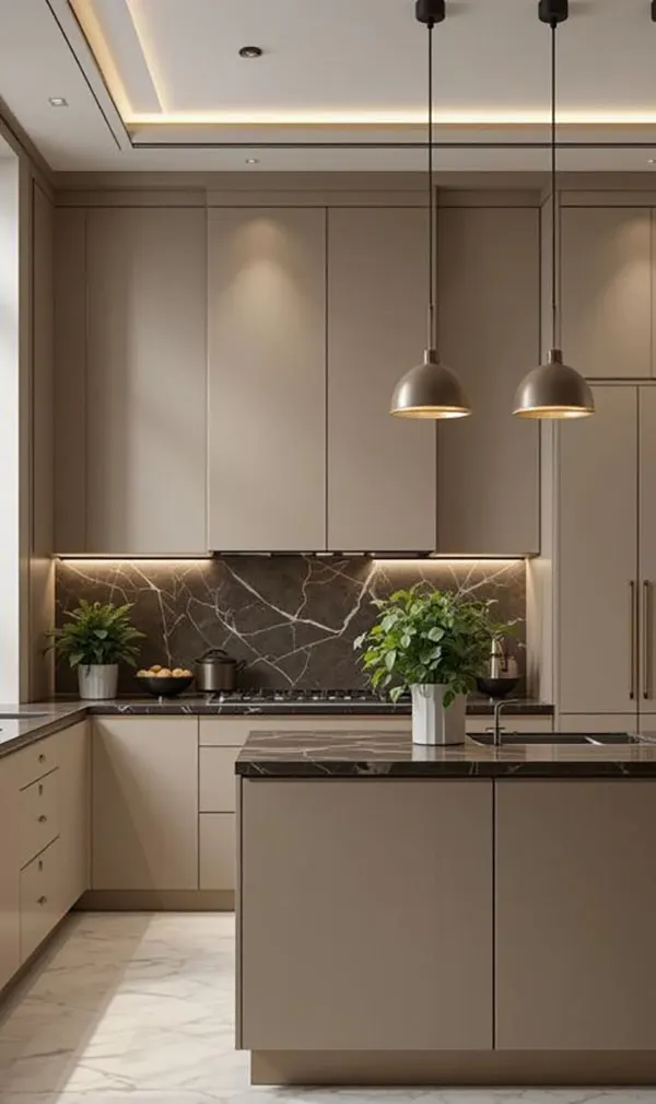 جدیدترین کابینت آشپزخانه مدرن 2026 | فراتر از یک ترند! 18 The latest modern kitchen cabinet 16