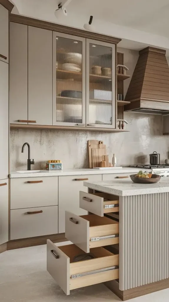 جدیدترین کابینت آشپزخانه مدرن 2026 | فراتر از یک ترند! 25 The latest modern kitchen cabinet 23