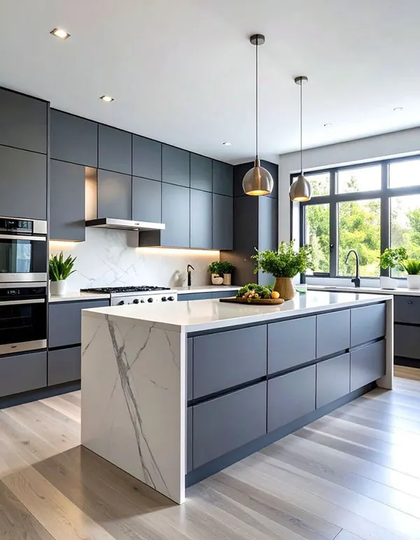 جدیدترین کابینت آشپزخانه مدرن 2026 | فراتر از یک ترند! 27 The latest modern kitchen cabinet 25