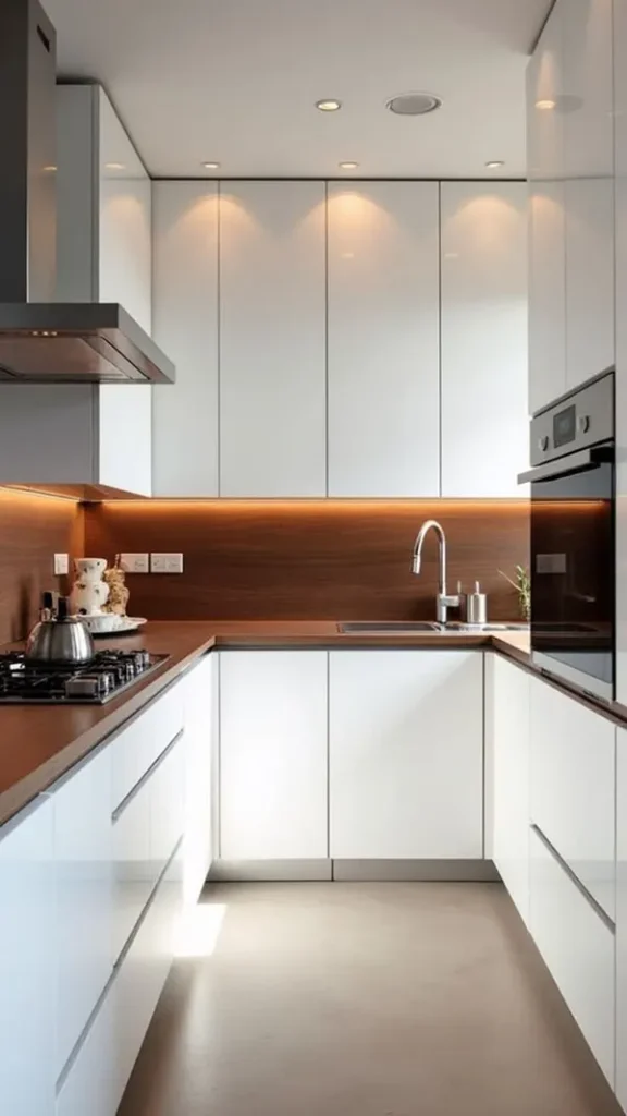 جدیدترین کابینت آشپزخانه مدرن 2026 | فراتر از یک ترند! 32 The latest modern kitchen cabinet 29