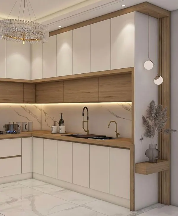 جدیدترین کابینت آشپزخانه مدرن 2026 | فراتر از یک ترند! 12 The latest modern kitchen cabinet 8