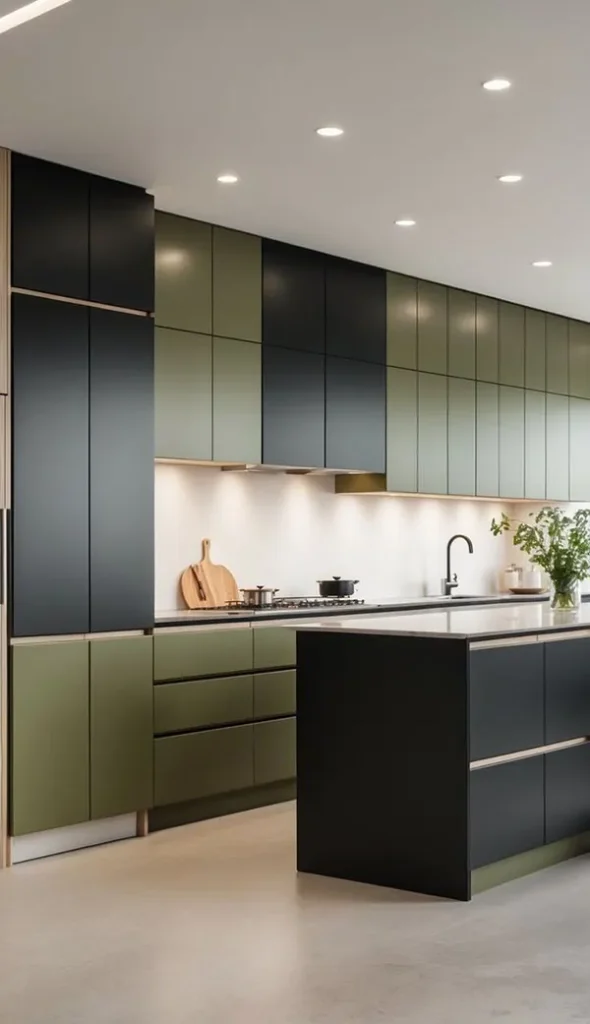 جدیدترین کابینت آشپزخانه مدرن 2026 | فراتر از یک ترند! 10 The latest modern kitchen cabinet 9