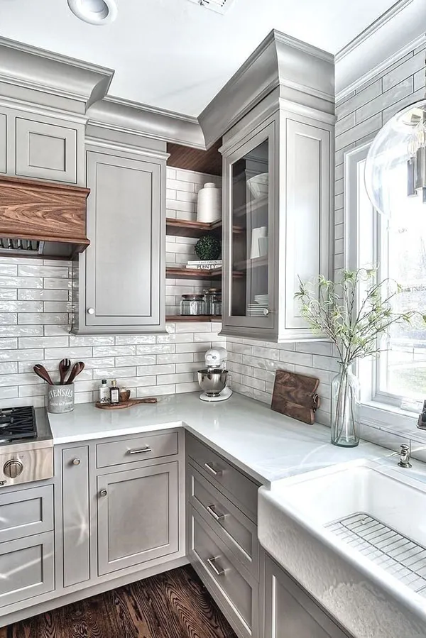 Types of kitchen cabinets 20