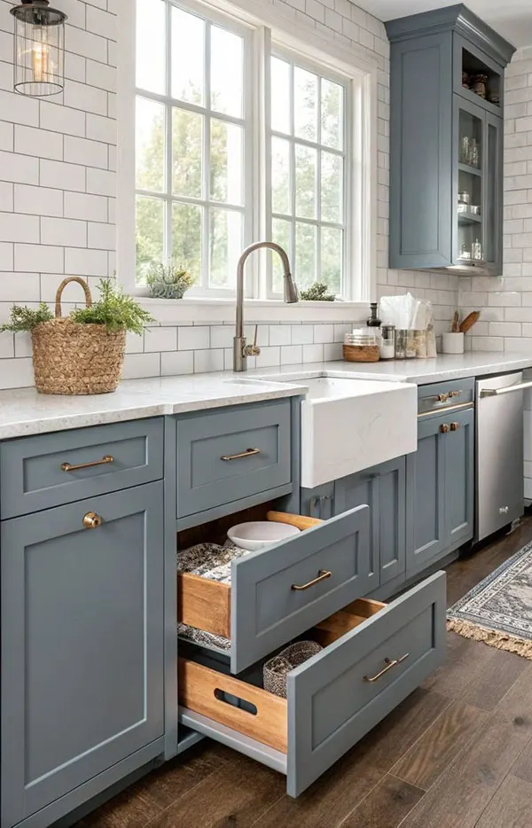 Types of kitchen cabinets 5