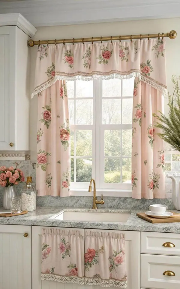Types of kitchen curtains 10