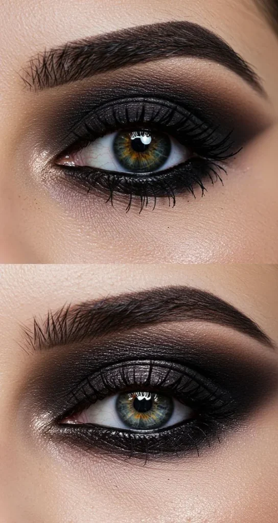 Types of smokey eye shadow 22