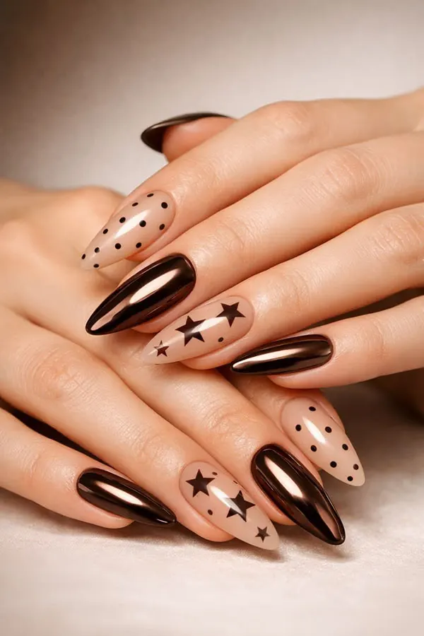 brown nails 30