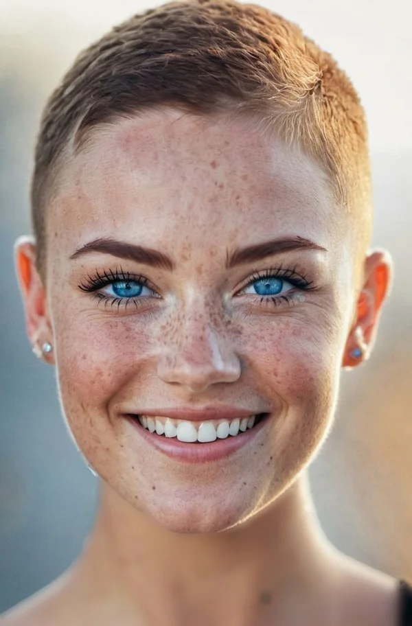 جدید ترین مدل مو بازکات دخترانه 2026 ؛ تغییر بزرگ یا اشتباه بزرگ؟ 20 girls buzz cut hairstyle diakoland photo 23