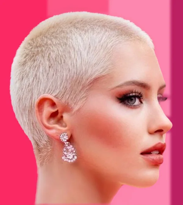 جدید ترین مدل مو بازکات دخترانه 2026 ؛ تغییر بزرگ یا اشتباه بزرگ؟ 27 girls buzz cut hairstyle diakoland photo 28