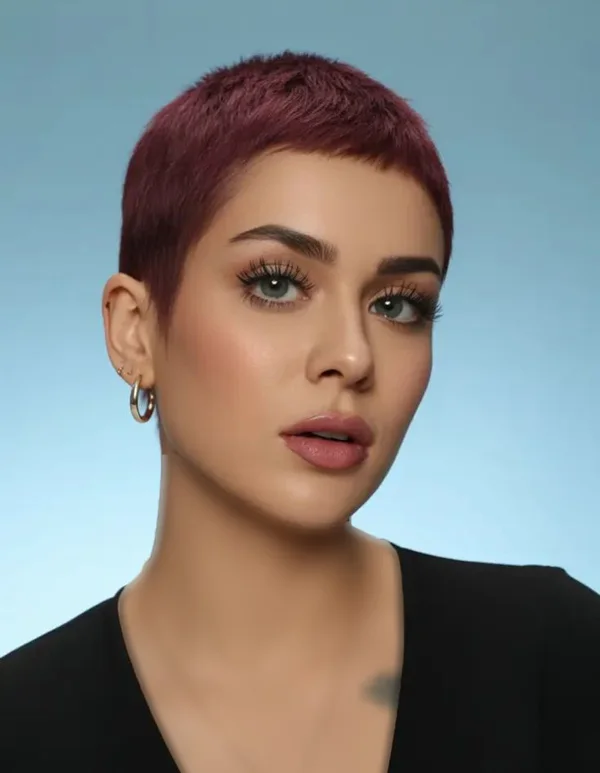 جدید ترین مدل مو بازکات دخترانه 2026 ؛ تغییر بزرگ یا اشتباه بزرگ؟ 30 girls buzz cut hairstyle diakoland photo 5
