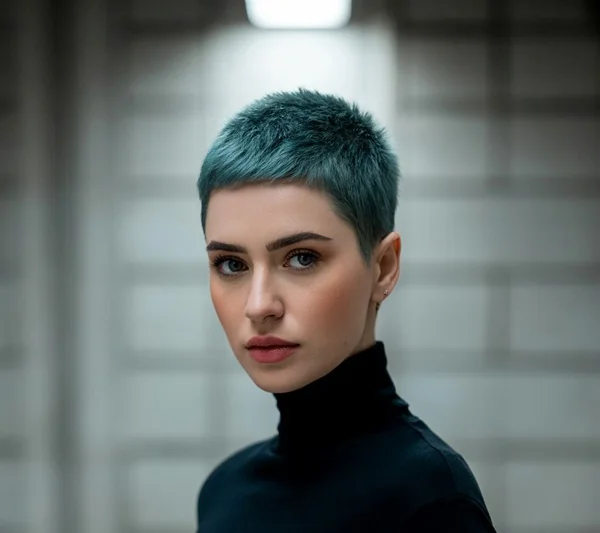 جدید ترین مدل مو بازکات دخترانه 2026 ؛ تغییر بزرگ یا اشتباه بزرگ؟ 31 girls buzz cut hairstyle diakoland photo 7