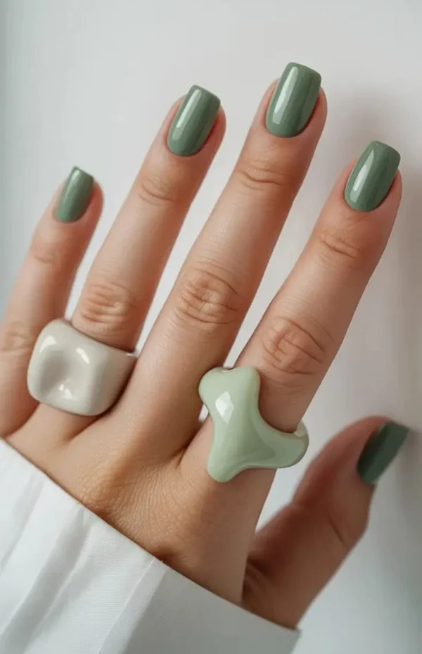 short square nail model diakoland photo 17