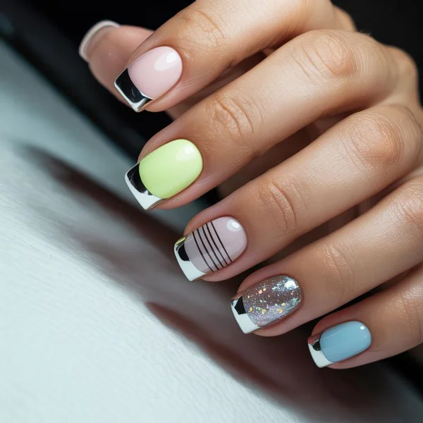 short square nail model diakoland photo 21