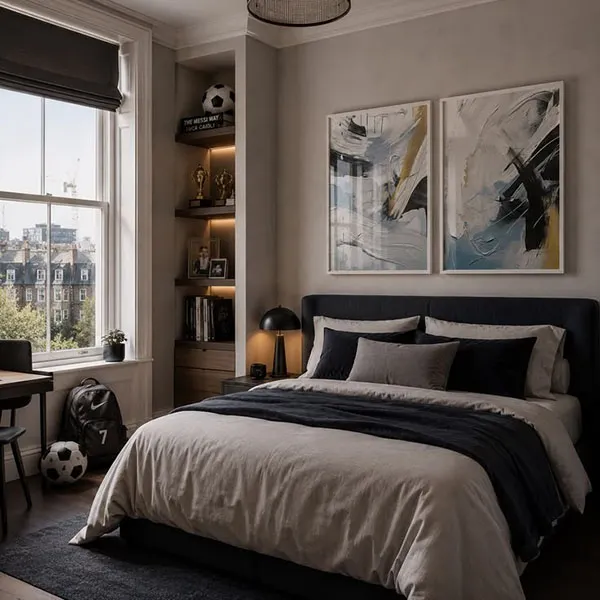 Adult boys bedroom decoration 13