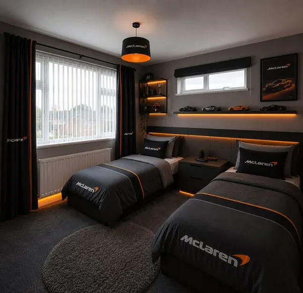 Adult boys bedroom decoration 27