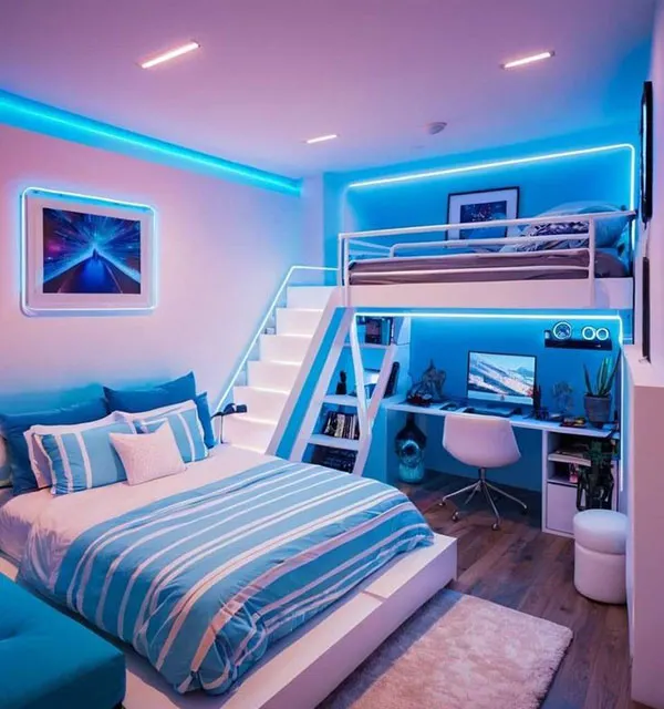 Adult boys bedroom decoration 30