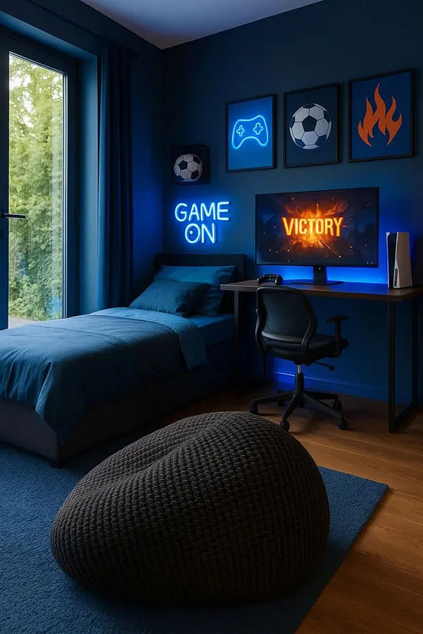 Adult boys bedroom decoration 6