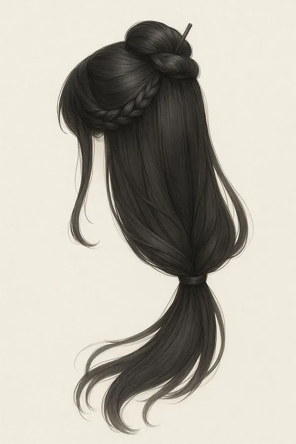 Anime hairstyle 1