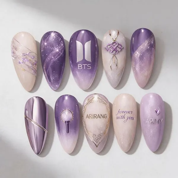 BTS nail design 30